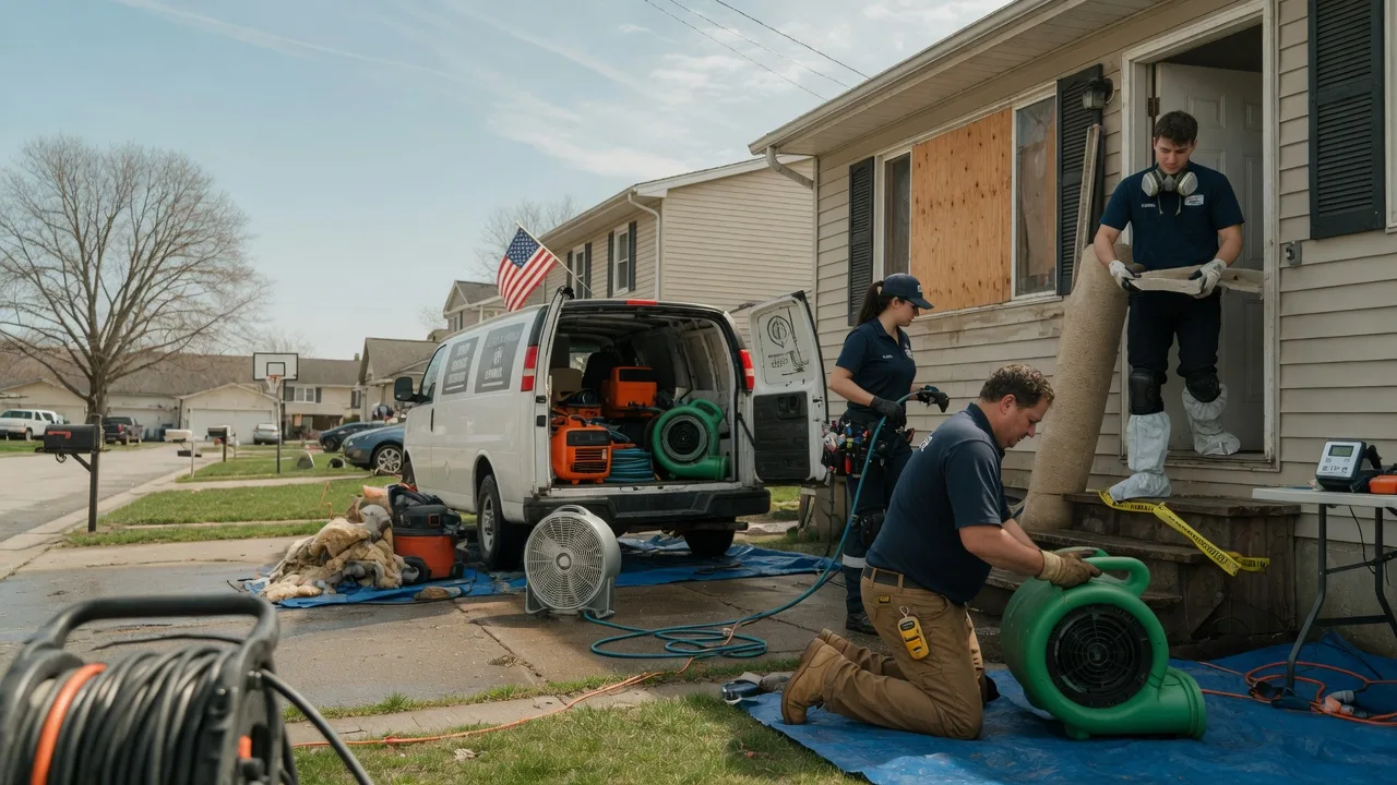 Water Damage Restoration in Gibson, PA near me